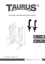 Taurus SEBR7132 Assembly And Operating Instructions Manual preview