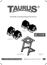 Taurus SelectaBell TF-ADB-50-2 Assembly And Operating Instructions Manual preview