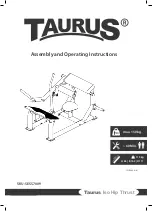 Preview for 1 page of Taurus SESS7009 Assembly And Operating Instructions Manual