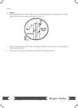 Preview for 14 page of Taurus Single Pulley Design Line TF-PULL-SINGLE Assembly And Operating Instructions Manual