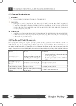 Preview for 38 page of Taurus Single Pulley Design Line TF-PULL-SINGLE Assembly And Operating Instructions Manual