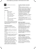 Предварительный просмотр 13 страницы Taurus SLIDING CARE PRESS Instructions For Use Manual