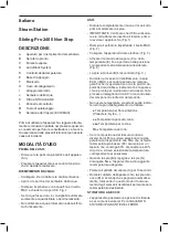 Preview for 13 page of Taurus SLIDING PRO 2400 NON STOP Manual