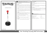 Preview for 1 page of Taurus TB-1100 Operating Instructions