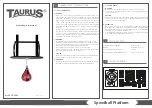 Preview for 1 page of Taurus TB-5000 Operating Instructions