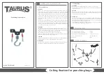 Preview for 1 page of Taurus TB-BSH-002 Operating Instructions