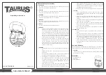 Taurus TF-AKB-30 Operating Instructions preview