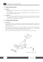 Preview for 16 page of Taurus TF-B800 Assembly And Operating Instructions Manual