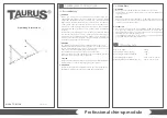 Taurus TF-KL120 Operating Instructions preview