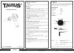Taurus TF-MASSAGER Operating Instructions preview
