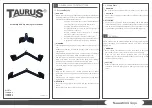 Preview for 1 page of Taurus TF-MGRIP-A Assembly And Operating Instructions