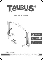 Preview for 1 page of Taurus TF-PTT0212 Assembly Instructions Manual