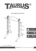 Preview for 1 page of Taurus TF-PTT0222 Assembly Instructions Manual