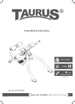 Taurus TF-PTT0224 Assembly Instructions Manual preview