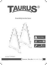 Taurus TF-PTT0251 Assembly Instructions Manual preview