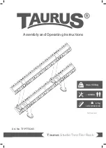 Preview for 1 page of Taurus TF-PTT0265 Assembly And Operating Instructions Manual