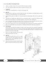 Предварительный просмотр 26 страницы Taurus TF-S118 Assembly And Operating Instructions Manual