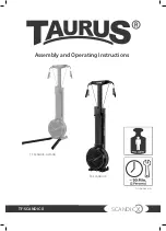 Taurus TF-SCANDIC-X Series Assembly And Operating Instructions Manual preview