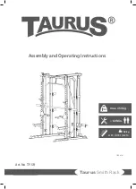 Preview for 1 page of Taurus TF-SR Assembly And Operating Instructions Manual