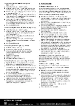 Preview for 14 page of Taurus Titanium BT-SM 2534 DUAL Instruction Manual