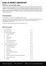 Preview for 2 page of Taurus TITANIUM TT-CD 18 Li Instruction Manual