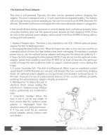 Preview for 20 page of Taurus UB10.5 Pro SMART Assembly And Operating Instructions Manual