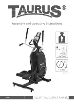 Taurus Ultra Trainer Assembly And Operating Instructions Manual preview