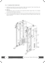 Preview for 34 page of Taurus Universal Smith Machine Assembly And Operating Instructions Manual