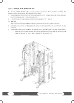 Preview for 36 page of Taurus Universal Smith Machine Assembly And Operating Instructions Manual