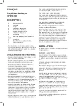 Предварительный просмотр 12 страницы Taurus WALK ON WATER HOME Manual