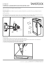 Tavistock CM450F Installation & Aftercare Instructions preview