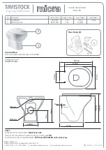 Preview for 2 page of Tavistock Micra TS100WSC Installation & Dimensions