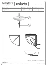 Preview for 5 page of Tavistock Micra TS100WSC Installation & Dimensions