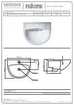 Preview for 6 page of Tavistock Micra TS100WSC Installation & Dimensions