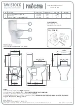 Preview for 7 page of Tavistock Micra TS100WSC Installation & Dimensions