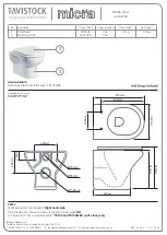 Preview for 8 page of Tavistock Micra TS100WSC Installation & Dimensions