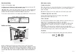 Preview for 2 page of Tavistock RSM050 Installation & Aftercare Instructions