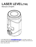 Tavool T06 User Manual preview