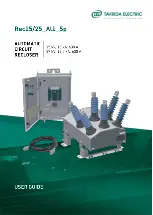 TAVRIDA ELECTRIC Rec15/25 Al1 5p User Manual preview