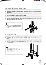 Предварительный просмотр 25 страницы TAWI CR80 User Manual And  Spare Parts List