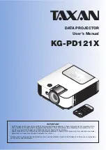 Preview for 1 page of Taxan KG-PD121X User Manual