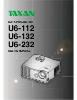 Taxan U6-112 User Manual preview