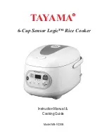 Tayama MB-FZ30B Instruction Manual & Cooking Manual preview