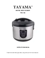 Tayama TRC-100 Instruction Manual preview