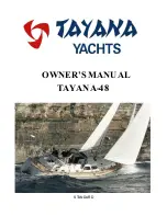 Предварительный просмотр 1 страницы Tayana TAYANA-48 Owner'S Manual