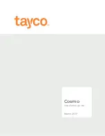 tayco Cosmo Installation Manual preview