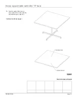 Предварительный просмотр 13 страницы tayco Hanna Meeting Table with slim T base Installation Manual