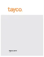 Preview for 24 page of tayco Hanna Series Installation Manual