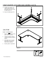 Preview for 18 page of tayco Height Adjustable Tables Installation Manual