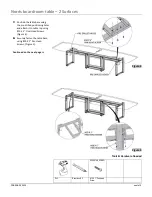 Preview for 15 page of tayco Norris Boardroom Table 1 Surface Installation Manual